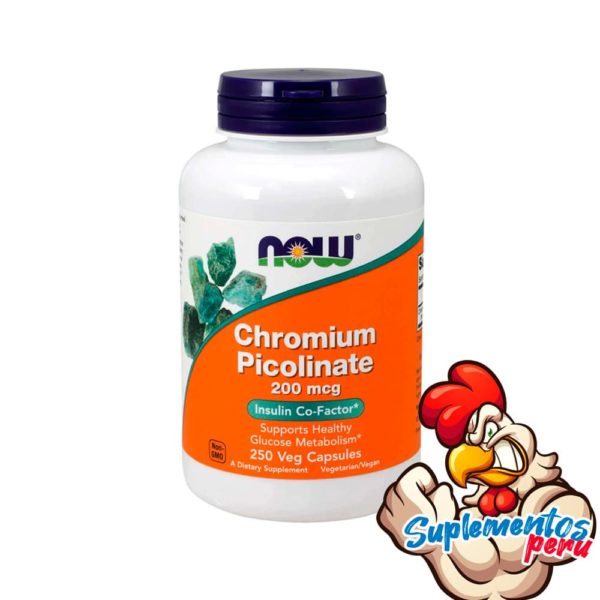 Picolinato de Cromo - Now FOODS